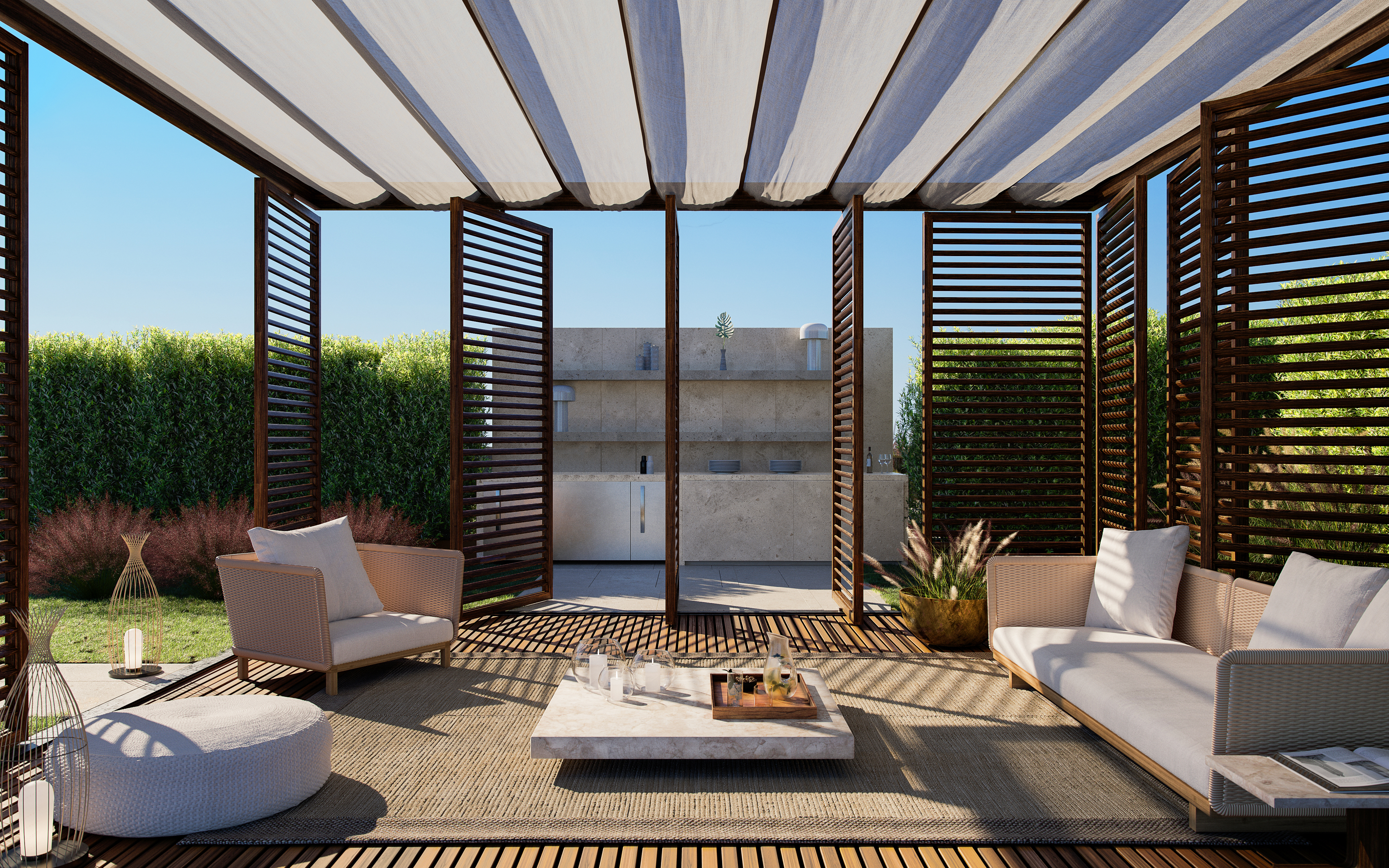 Surf Row rooftop veranda